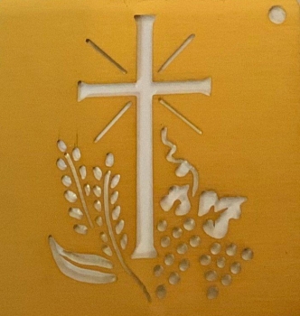 Embossing Schablone Kreuz